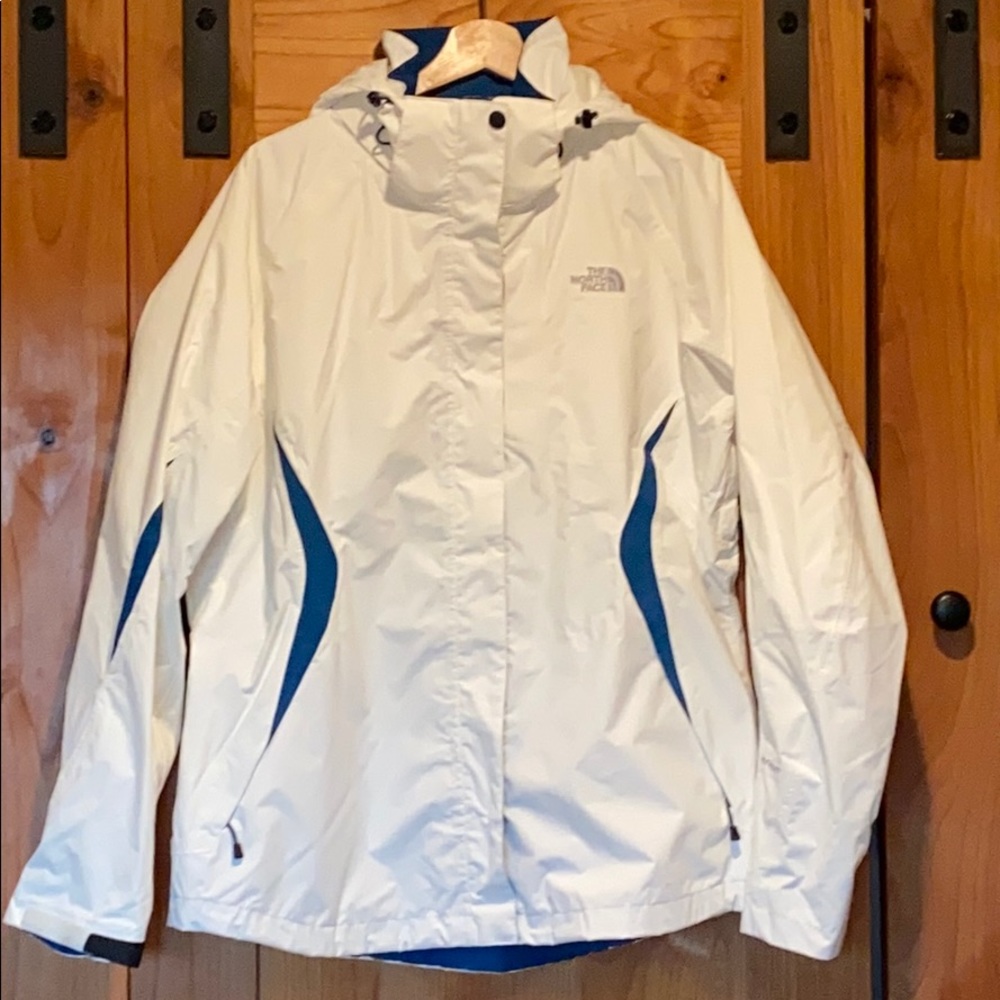 The North Face 2 in 1 jacket sz XL white